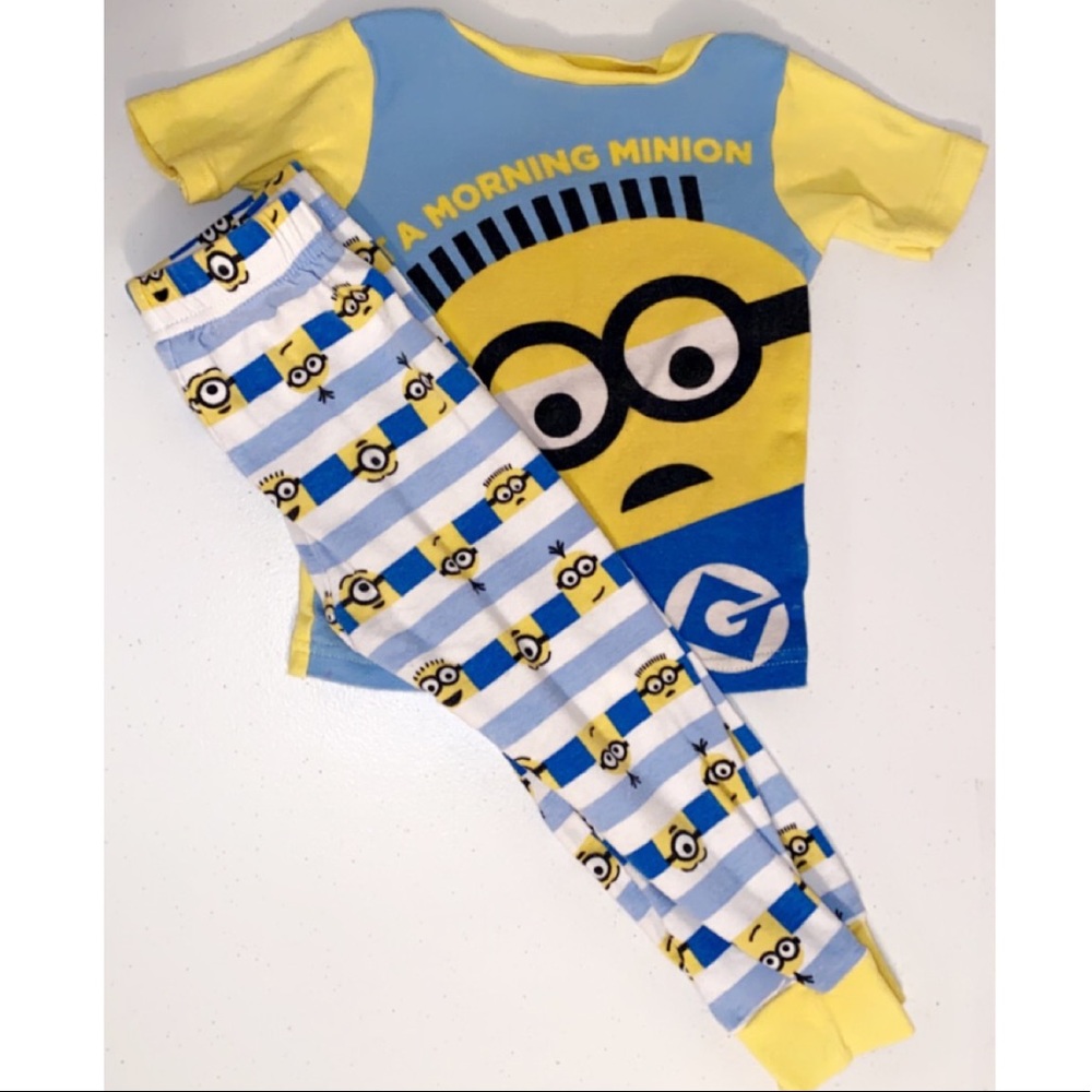 Minion Toddler Pajama Set 3T